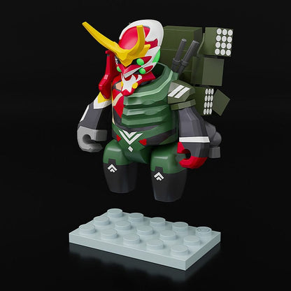 Umbau der Evangelion Brickroid Actionfigur Evangelion Production Model-New 02 a 5 cm