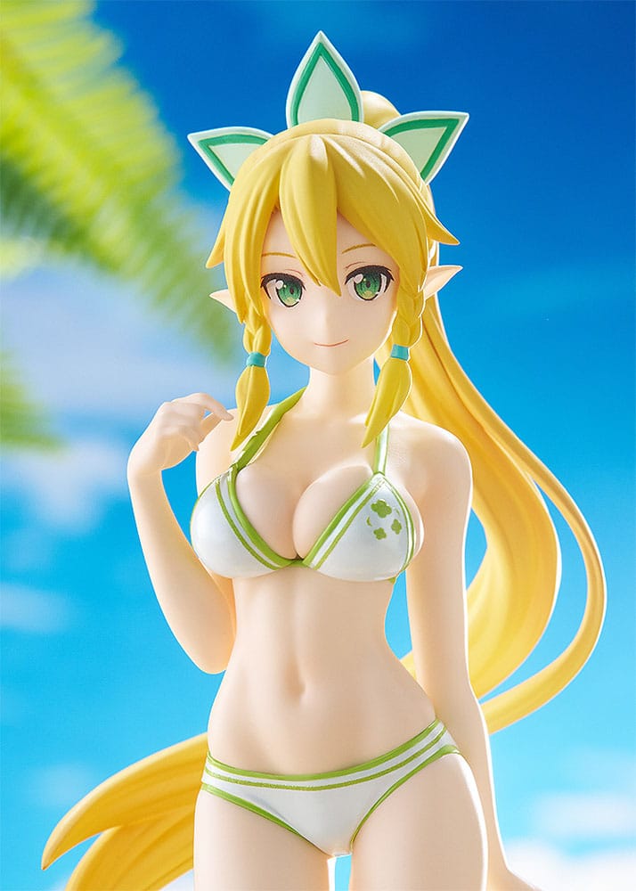 Sword Art Online Progresive: Scherzo of Deep Night Pop up Parada PVC Status Beach Queens Leafa 17 cm