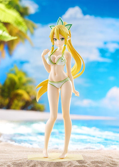 Sword Art Online Progresive: Scherzo of Deep Night Pop up Parada PVC Status Beach Queens Leafa 17 cm