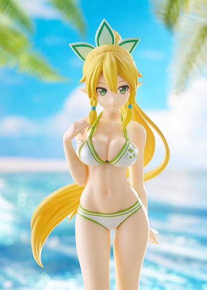 Sword Art Online Progresive: Scherzo of Deep Night Pop up Parada PVC Status Beach Queens Leafa 17 cm