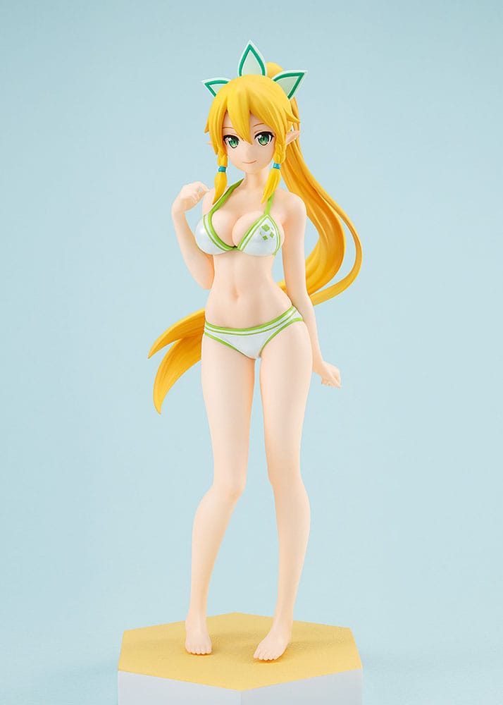 Sword Art Online Progresive: Scherzo of Deep Night Pop up Parada PVC Status Beach Queens Leafa 17 cm