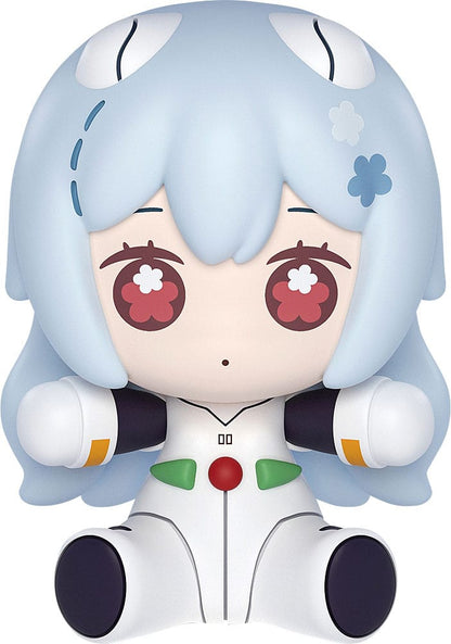 Neon Genesis Evangelion: Genopbygning af Evangelion Huggy Good Smile Chibi Figur Rei Ayanami: Long Hair Ver. 7 cm