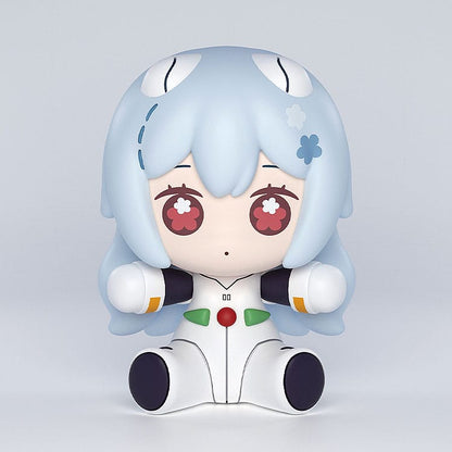 Neon Genesis Evangelion: Genopbygning af Evangelion Huggy Good Smile Chibi Figur Rei Ayanami: Long Hair Ver. 7 cm