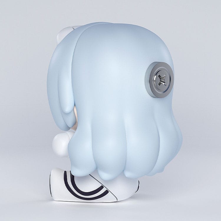 Neon Genesis Evangelion: Genopbygning af Evangelion Huggy Good Smile Chibi Figur Rei Ayanami: Long Hair Ver. 7 cm