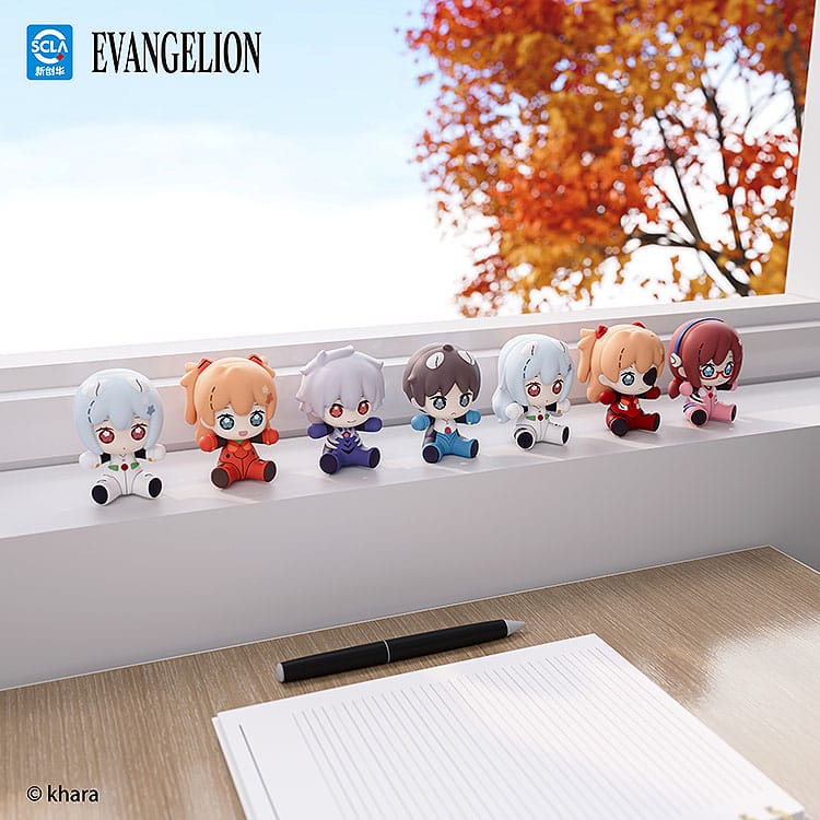 Neon Genesis Evangelion: Genopbygning af Evangelion Huggy Good Smile Chibi Figur Rei Ayanami: Long Hair Ver. 7 cm
