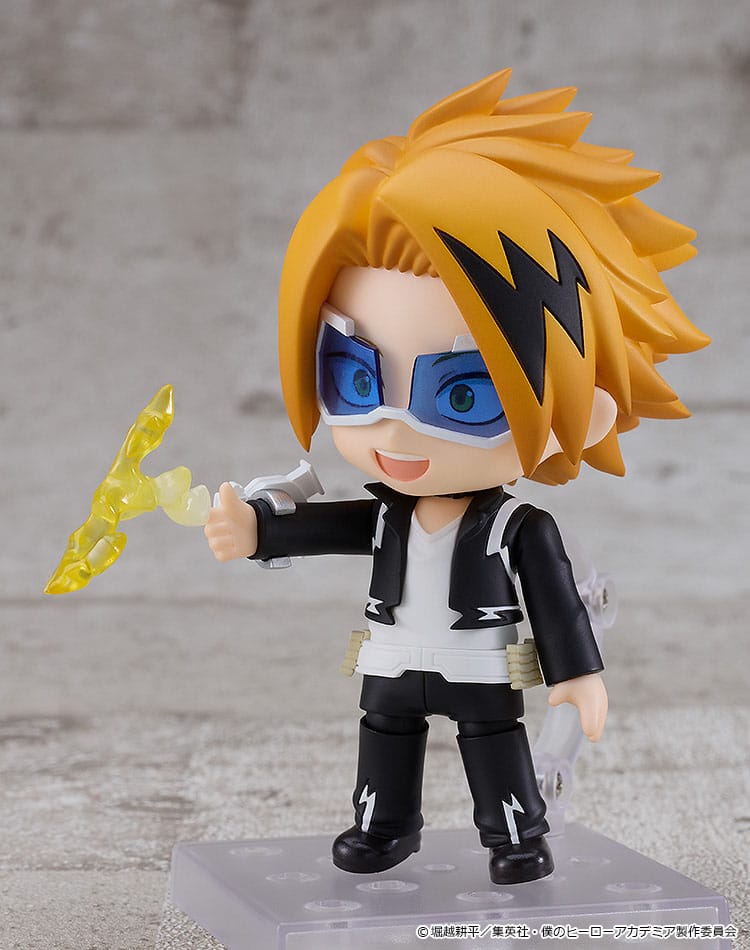 Kahramanım akademisi nendoroid bebek aksiyon figürü denki kaminari 10 cm