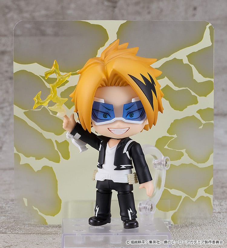 Kahramanım akademisi nendoroid bebek aksiyon figürü denki kaminari 10 cm