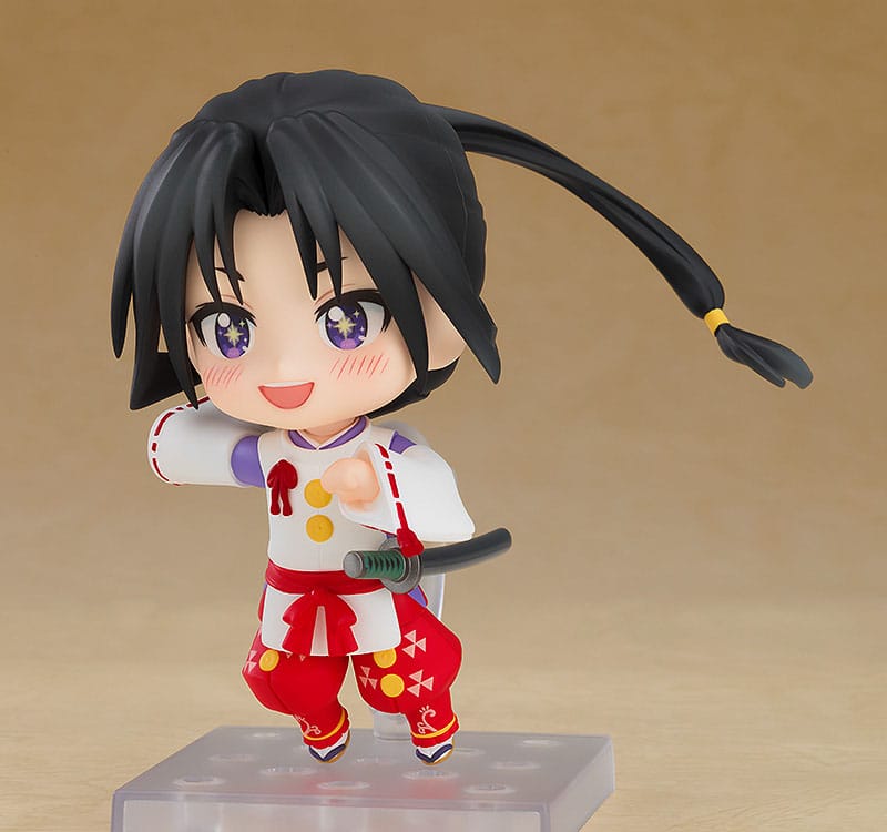 Zorlu samuray nendoroid aksiyon figürü Tokiyuki hojo 10 cm