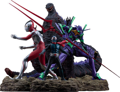 Shin Japan Heroes Universo Statues 4-Pack