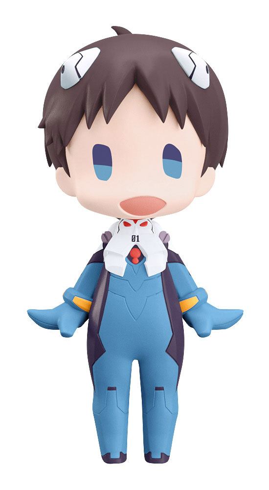 Genopbygning af Evangelion Hej! Godt smile action Figur Shinji Ikari 10 cm