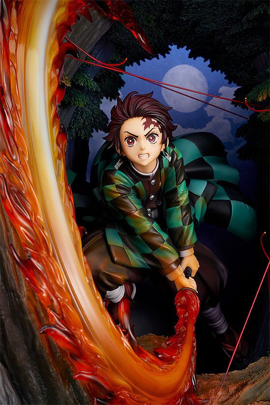 Demon Slayer: Kimetsu no Yaiba PVC-beeld Tanjiro Kamado: Hinokami Kagura Dance 36 cm