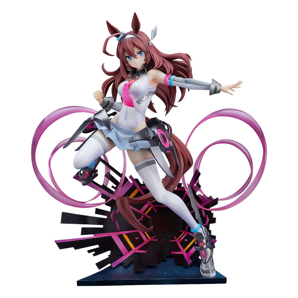 Uma Musume Pretty Derby PVC Estatua 1/7 Mihono Bourbon The Chestnut Cyborg 26 cm