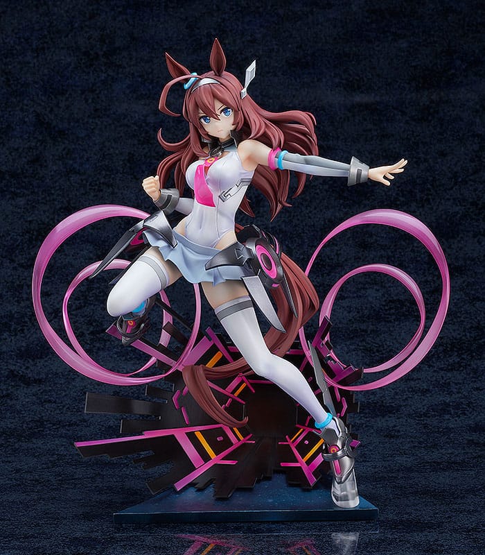 Uma Musume Pretty Derby PVC Estatua 1/7 Mihono Bourbon The Chestnut Cyborg 26 cm