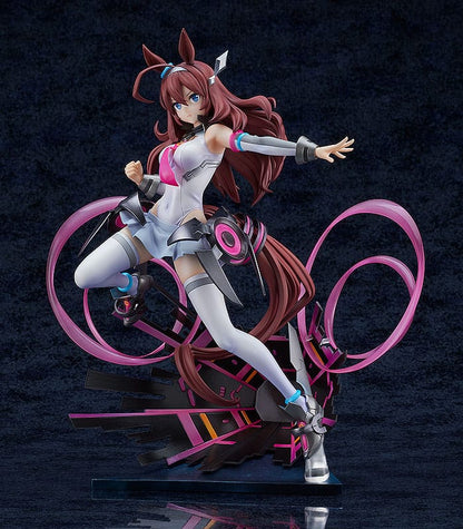 Uma Musume Pretty Derby PVC Estatua 1/7 Mihono Bourbon The Chestnut Cyborg 26 cm