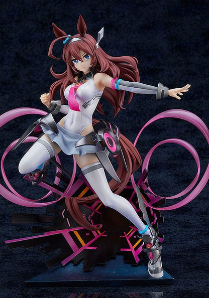 Uma Musume Pretty Derby PVC Estatua 1/7 Mihono Bourbon The Chestnut Cyborg 26 cm