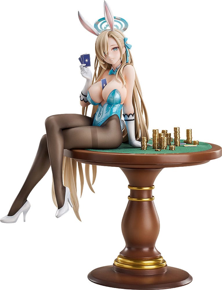 Blue Archive PVC Statue 1/7 Asuna Ichinose (Bunny Girl): Jeu joue ver. 25 cm