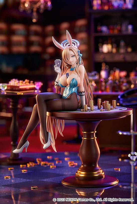 Blue Archive PVC Statue 1/7 Asuna Ichinose (Bunny Girl): Jeu joue ver. 25 cm