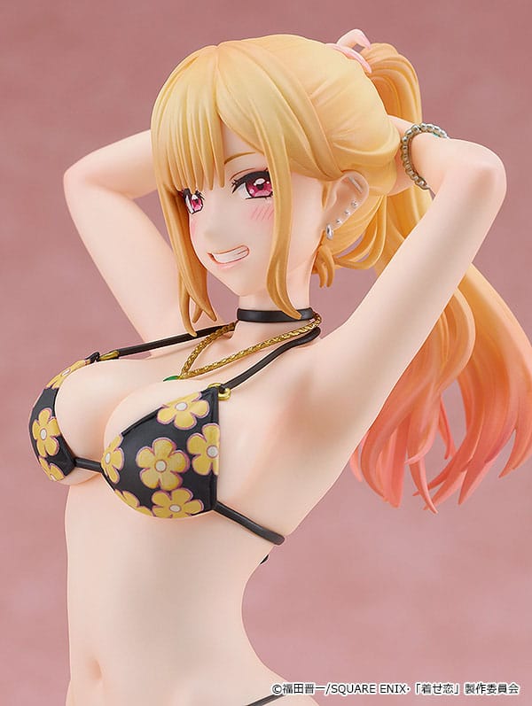 Min dress-up Darling PVC Statue 1/7 Marin Kitagawa: Swimsuit Ver. 24 cm