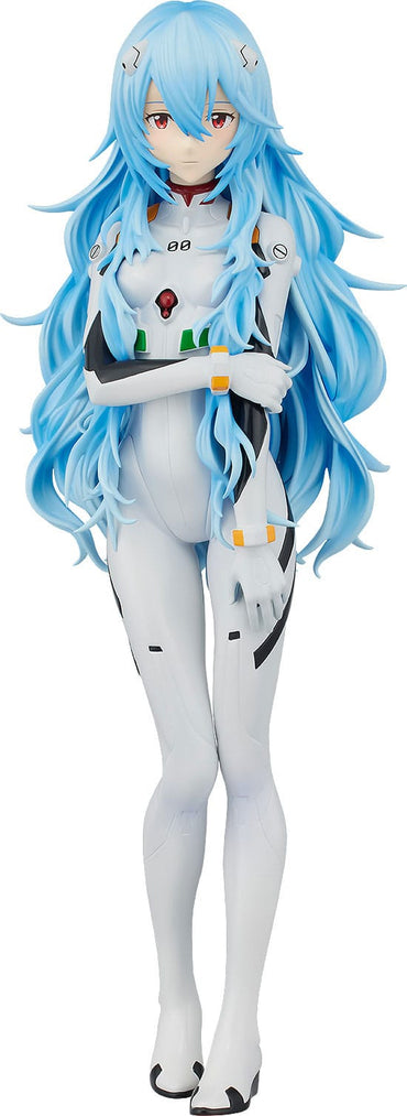 Reconstrucción de Evangelion Pop Up Parade XL PVC Statue Rei Ayanami: cabello largo ver. 38 cm