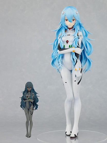 Reconstrucción de Evangelion Pop Up Parade XL PVC Statue Rei Ayanami: cabello largo ver. 38 cm