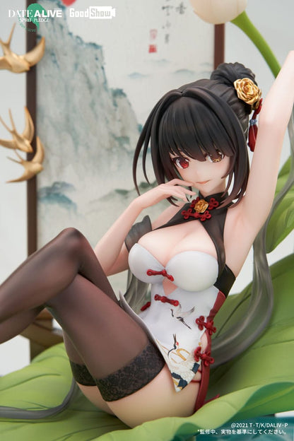 Date A Live: Spirit Pledge PVC Statue 1/7 Kurumi Tokisaki Ink Black China Dress Ver. 22 cm