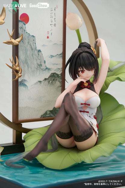 Date A Live: Spirit Pledge PVC Statue 1/7 Kurumi Tokisaki Ink Black China Dress Ver. 22 cm