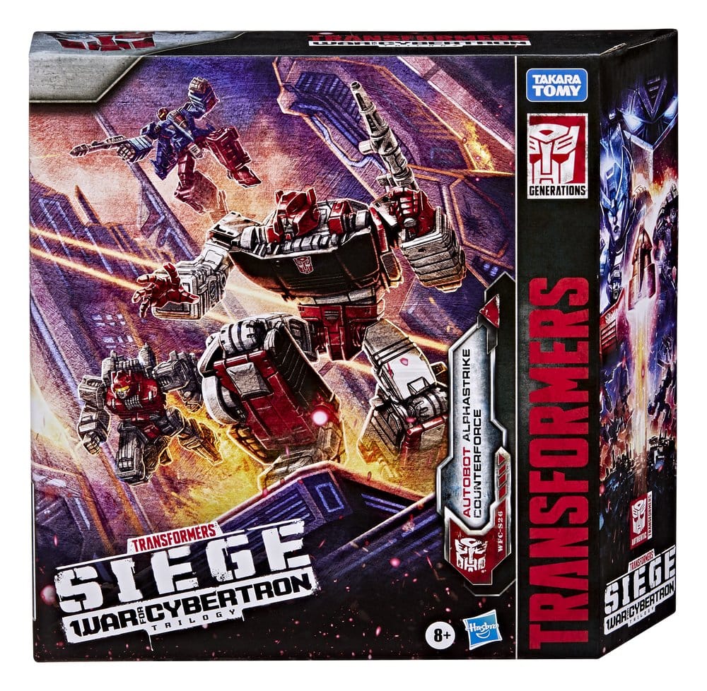 Transformers Generations War for Cybertron: Siege Action Figur 3-Pack Autobot Alphastrike Counterforce
