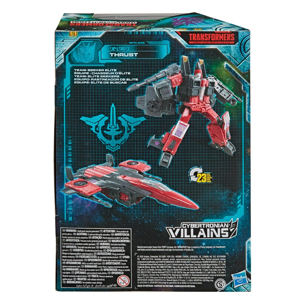 Transformers Generations War for Cybertron: Earthrise Voyager Class Action Figur Thrust 18 cm