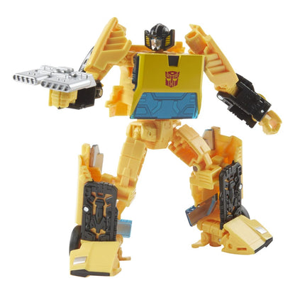 Cybertron için Transformers Nesiller Savaşı: Earthrise Deluxe Sınıf Aksiyon Figürü Sunstreaker 14 cm