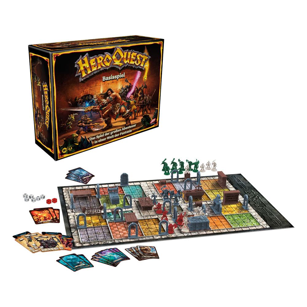 Juego de mesa HeroQuest Basisspiel alemán