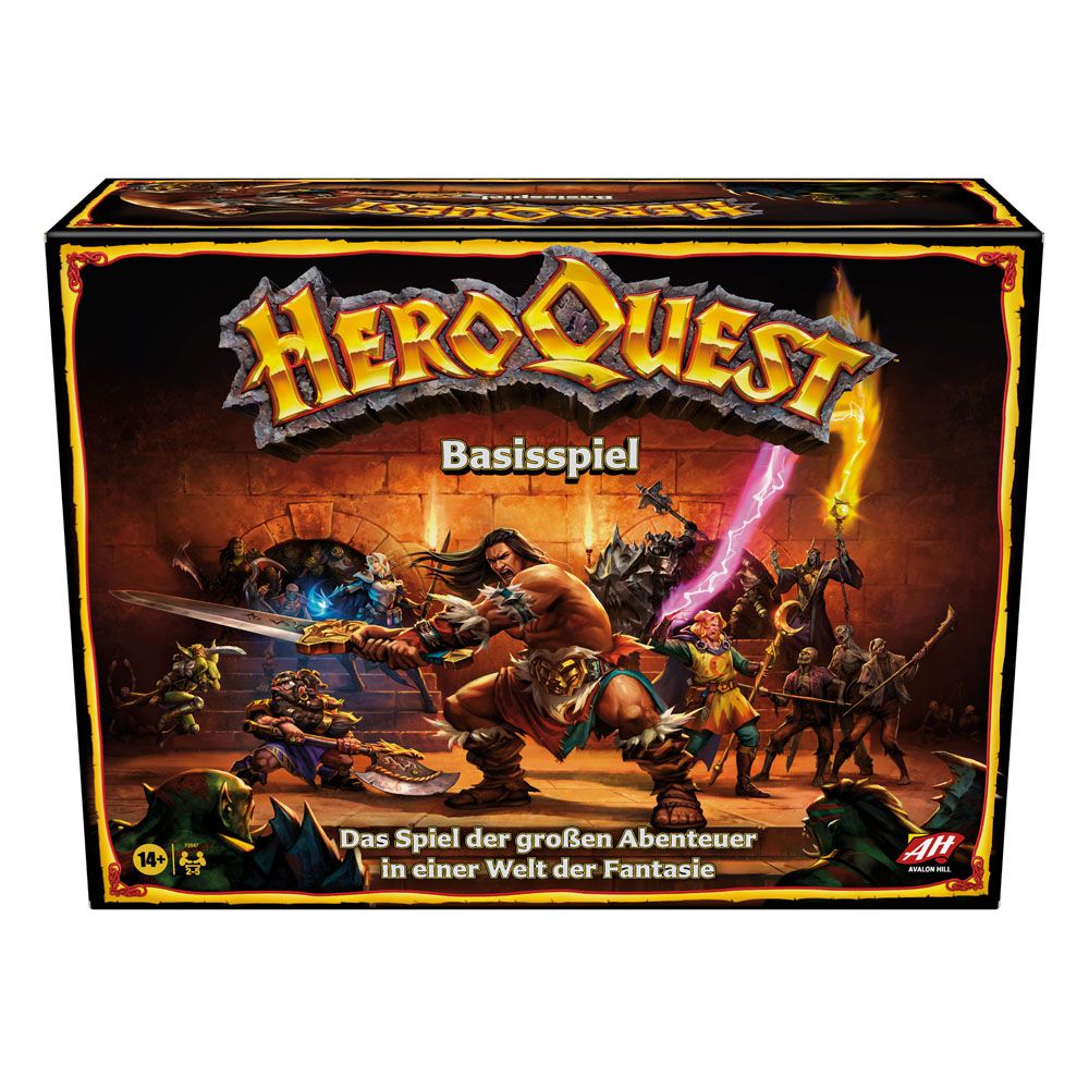 Juego de mesa HeroQuest Basisspiel alemán
