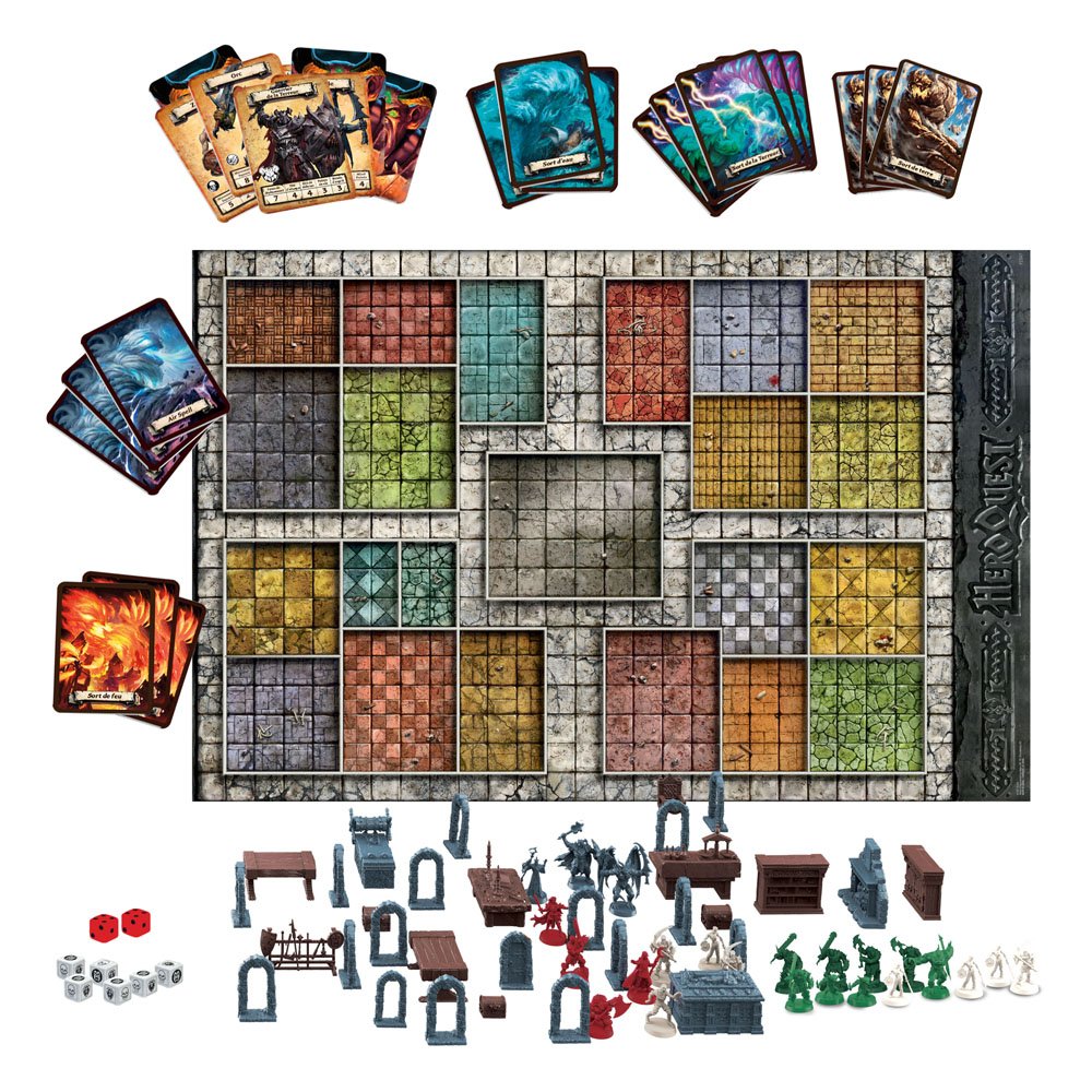 Juego de mesa HeroQuest Basisspiel alemán