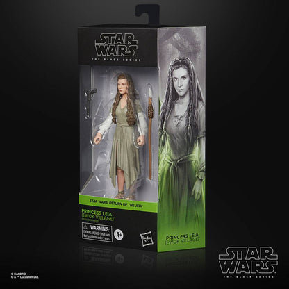 Star Wars Episodio VI Black Series Action Figura 2022 Princess Leia (Ewok Village) 15 cm