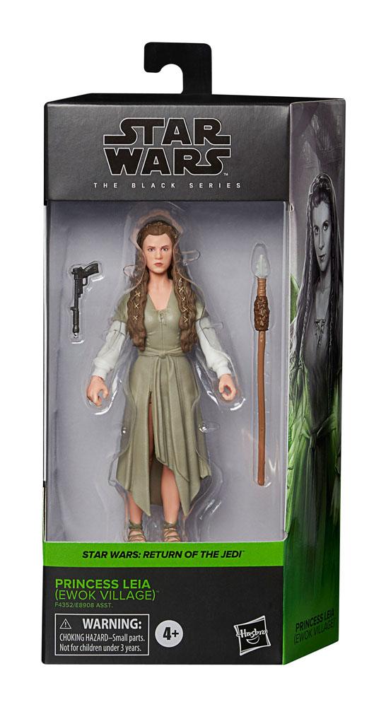 Star Wars Episodio VI Black Series Action Figura 2022 Princess Leia (Ewok Village) 15 cm