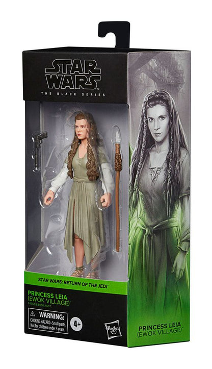 Star Wars Episodio VI Black Series Action Figura 2022 Princess Leia (Ewok Village) 15 cm