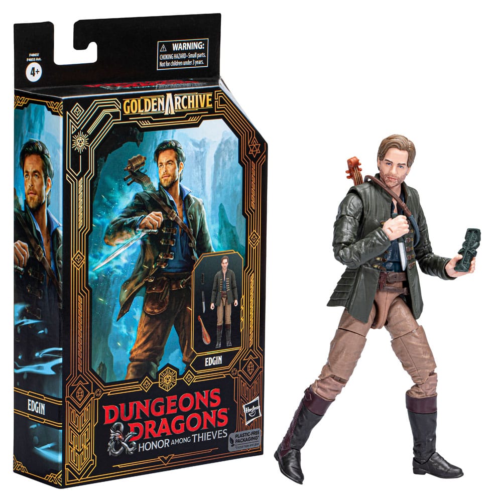 Dungeons & Dragons: Honor entre ladrones Golden Archive Action Figura Edgin 15 cm