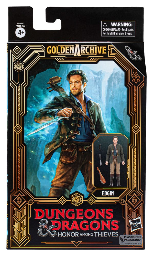 Dungeons & Dragons: Honor entre ladrones Golden Archive Action Figura Edgin 15 cm