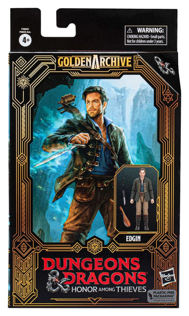 Dungeons & Dragons: Ære blandt tyve Golden Archive Action Figur Edgin 15 cm