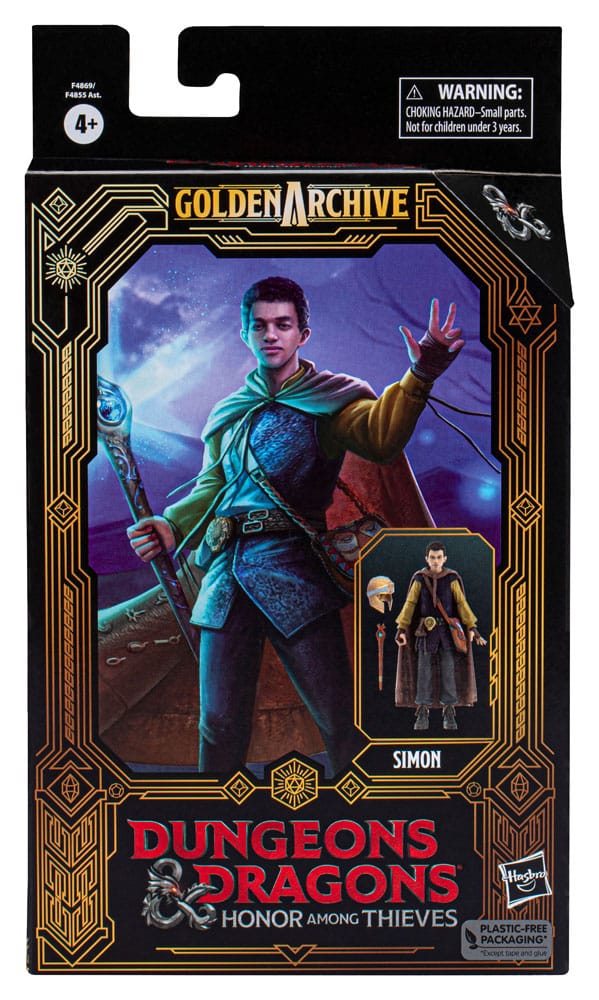 Dungeons & Dragons: Ære blandt tyve Golden Archive Action Figur Simon 15 cm