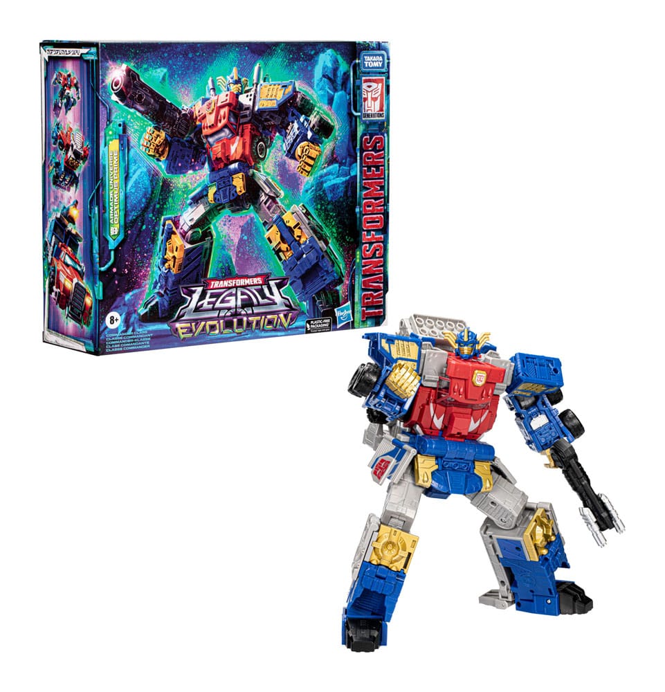 Transformers Generations Legacy Evolution Commander Classe Figura Armada Universo Optimus Prime 19 Cm