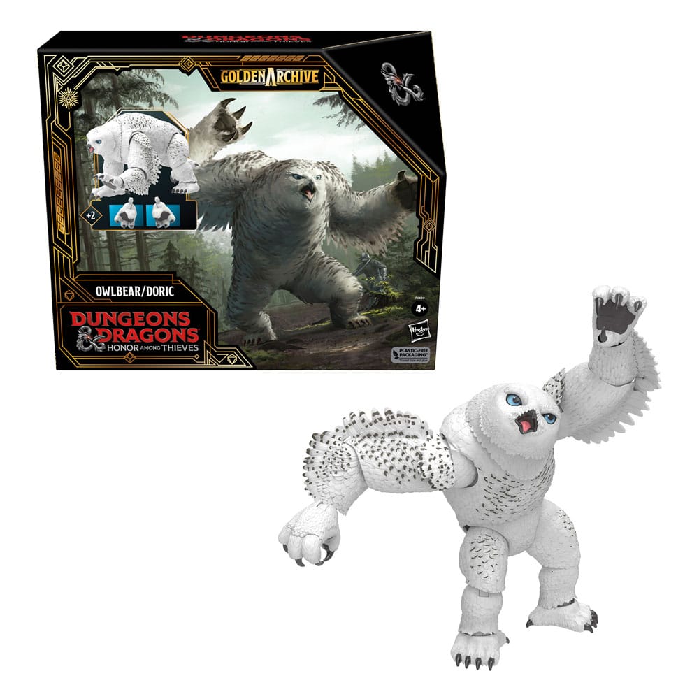 Dungeons & Dragons: Honor tra i ladri Action Figura d'Azione Golden Owlbear/Doric 15 cm