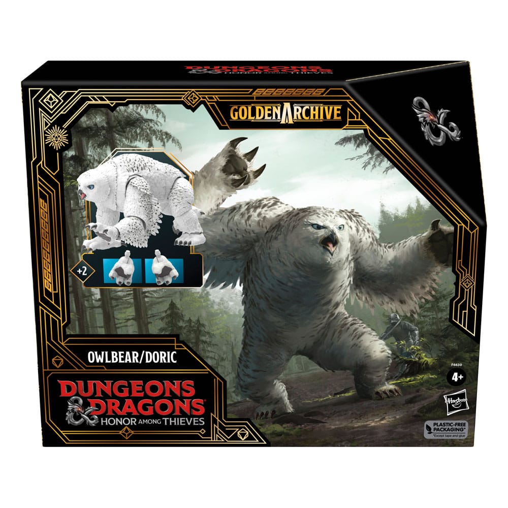 Dungeons & Dragons: Honor tra i ladri Action Figura d'Azione Golden Owlbear/Doric 15 cm