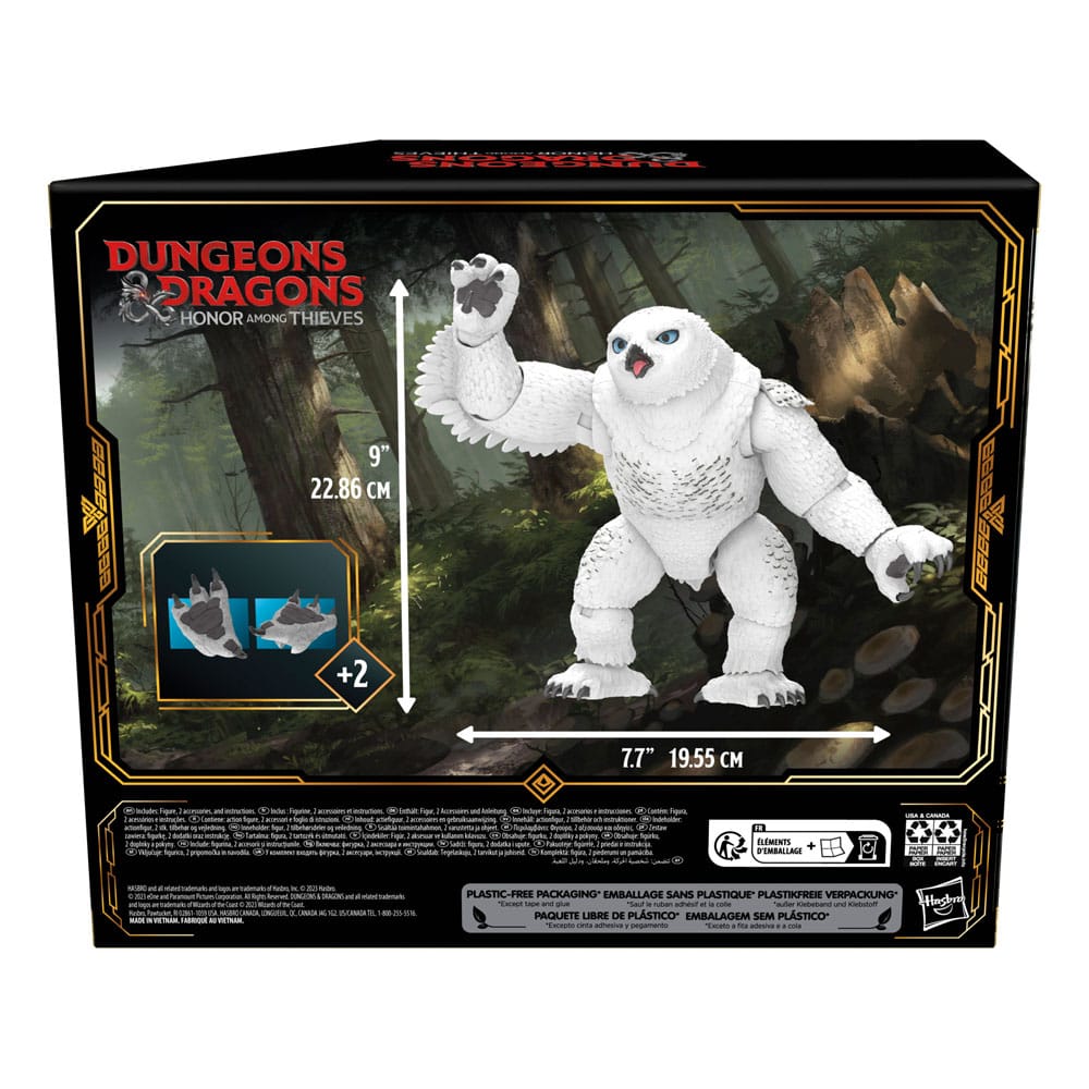 Dungeons & Dragons: Honor tra i ladri Action Figura d'Azione Golden Owlbear/Doric 15 cm