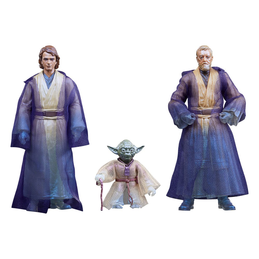 Star Wars Episode VI Black Series Action Figur 3-Pack Force Spirits 15 cm