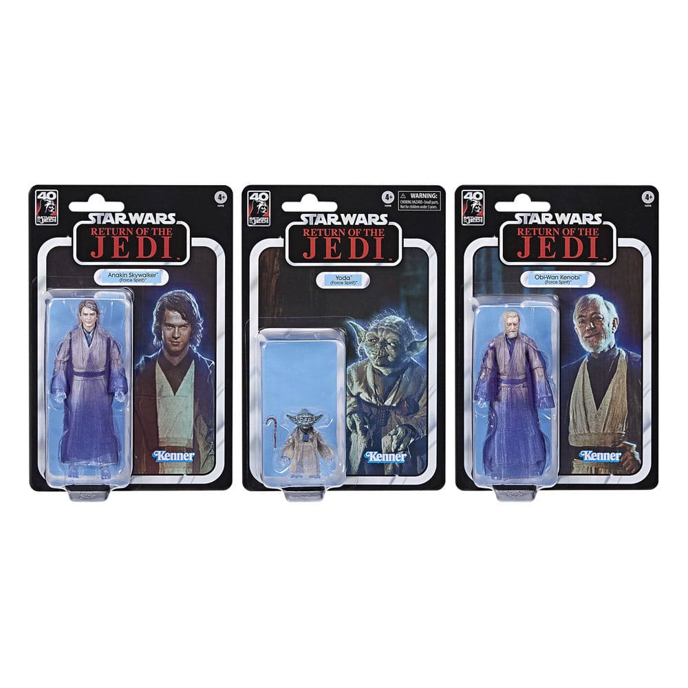 Star Wars Episode VI Black Series Action Figur 3-Pack Force Spirits 15 cm