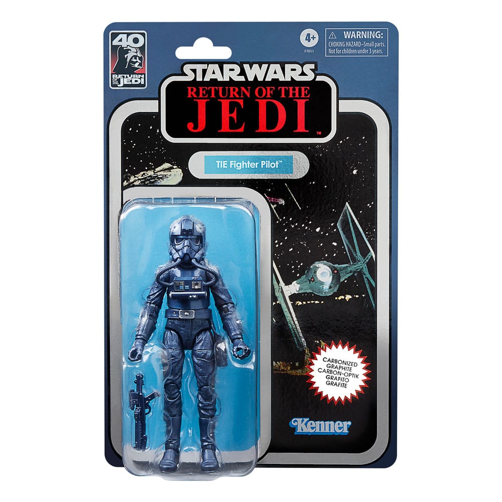 Star Wars Episodio VI Black Series Action Carbonized Figura da 2 pacchetti Royal Guard & Tie Fighter Pilot Exclusive 15 cm