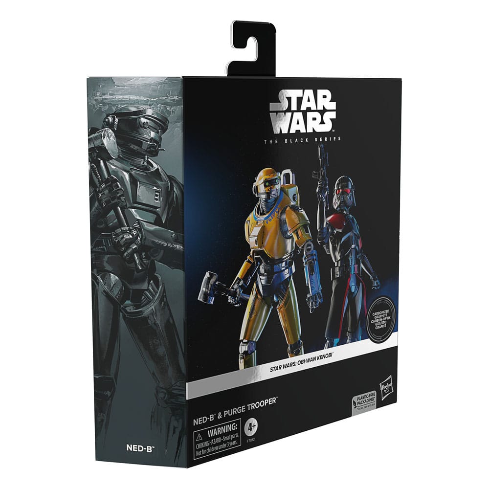 Star Wars: Obi-Wan Kenobi Black Series Action Figura da 2 pack Ned-B & Purge Trooper Esclusiva 15 cm