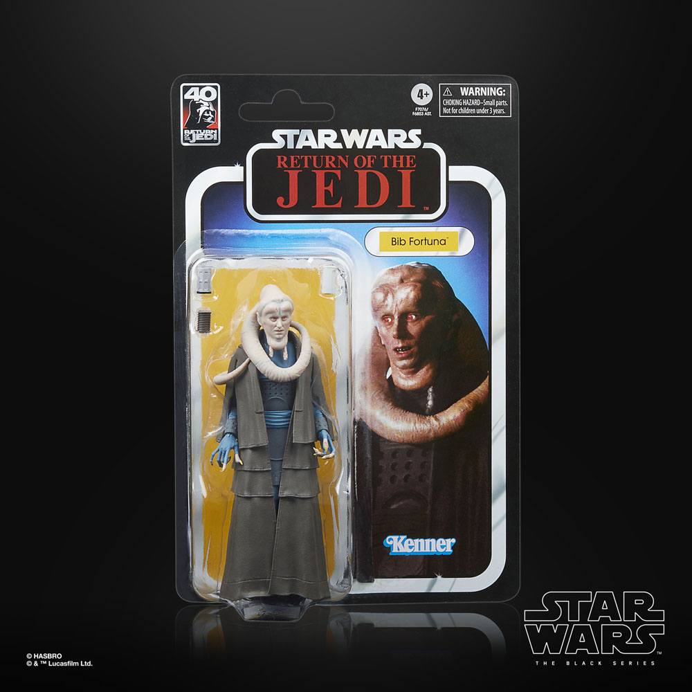 Star Wars Episodio VI 40th Anniversary Black Series Action Figure Bib Fortuna 15 cm