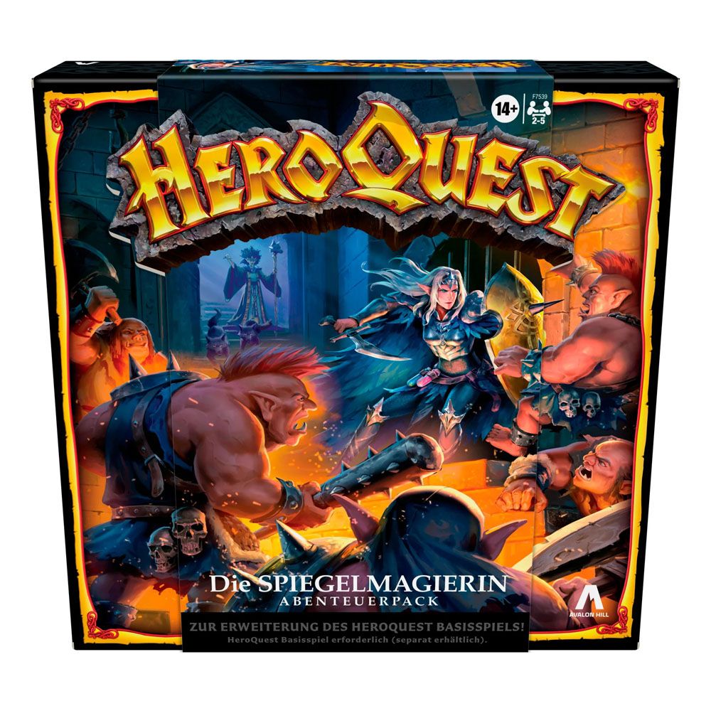 Ekspanzija Heroquest na ploči Die Spiegelmagierin Quest Pack *Njemačka verzija *