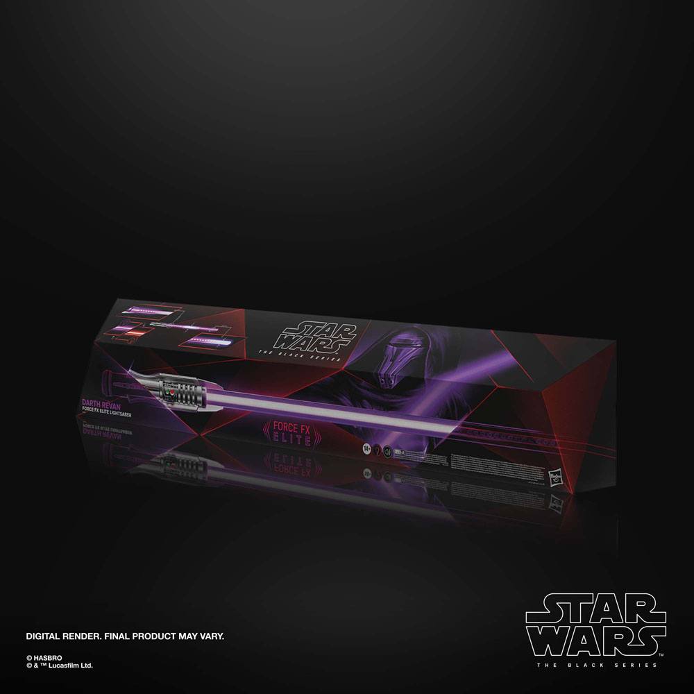 Star Wars: Knights of the Old Republic Black Series Replica Force FX Elite Lightsaber Darth Revan